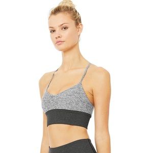 Alosoft Lavish Bra Heathered Two-Toned Grey M